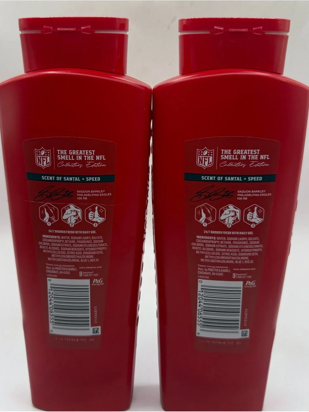 Old Spice Saquon Soar Men’s Body Wash - Red - Santal + Speed